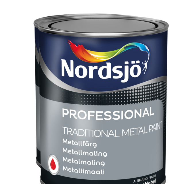 METALLFÄRG TRADITION BW 1L NORDSJÖ PRO | Beijerbygg Byggmaterial